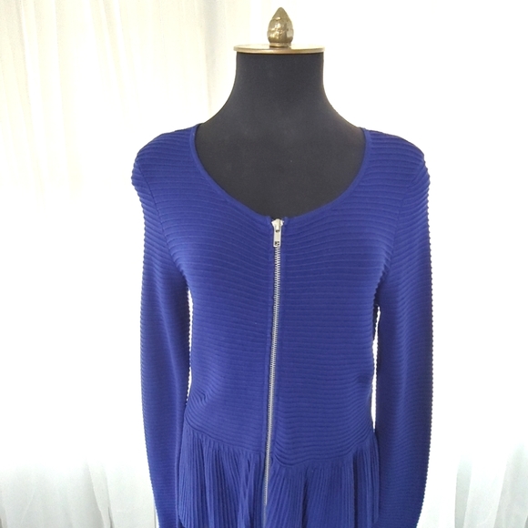 INC Royal Blue Cardigan Sweater - Picture 1 of 6